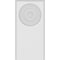 Ekena Millwork Standard Foster Bullseye Plinth Block with Beveled Edge, 4 1/2"W x 9"H x 1/2"P PBP045X090X050FOS03 - alternate 2